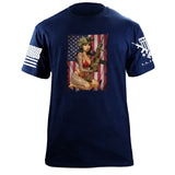 Pinup M4 T-Shirt Shirts 87445-S-NAVY