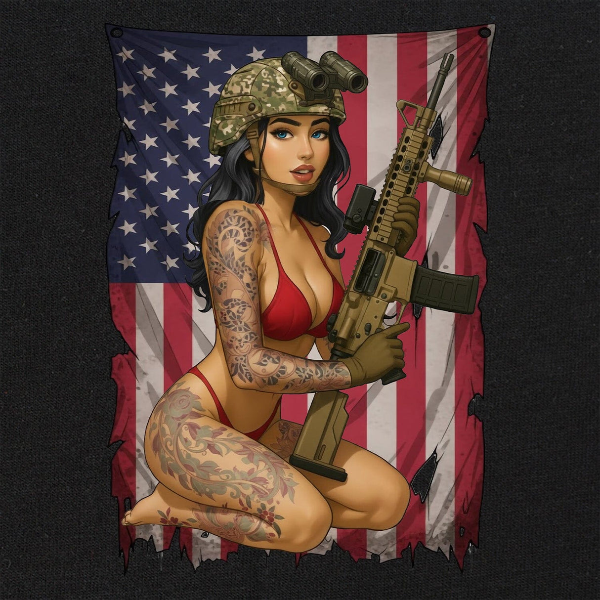 Pinup M4 T-Shirt Shirts 