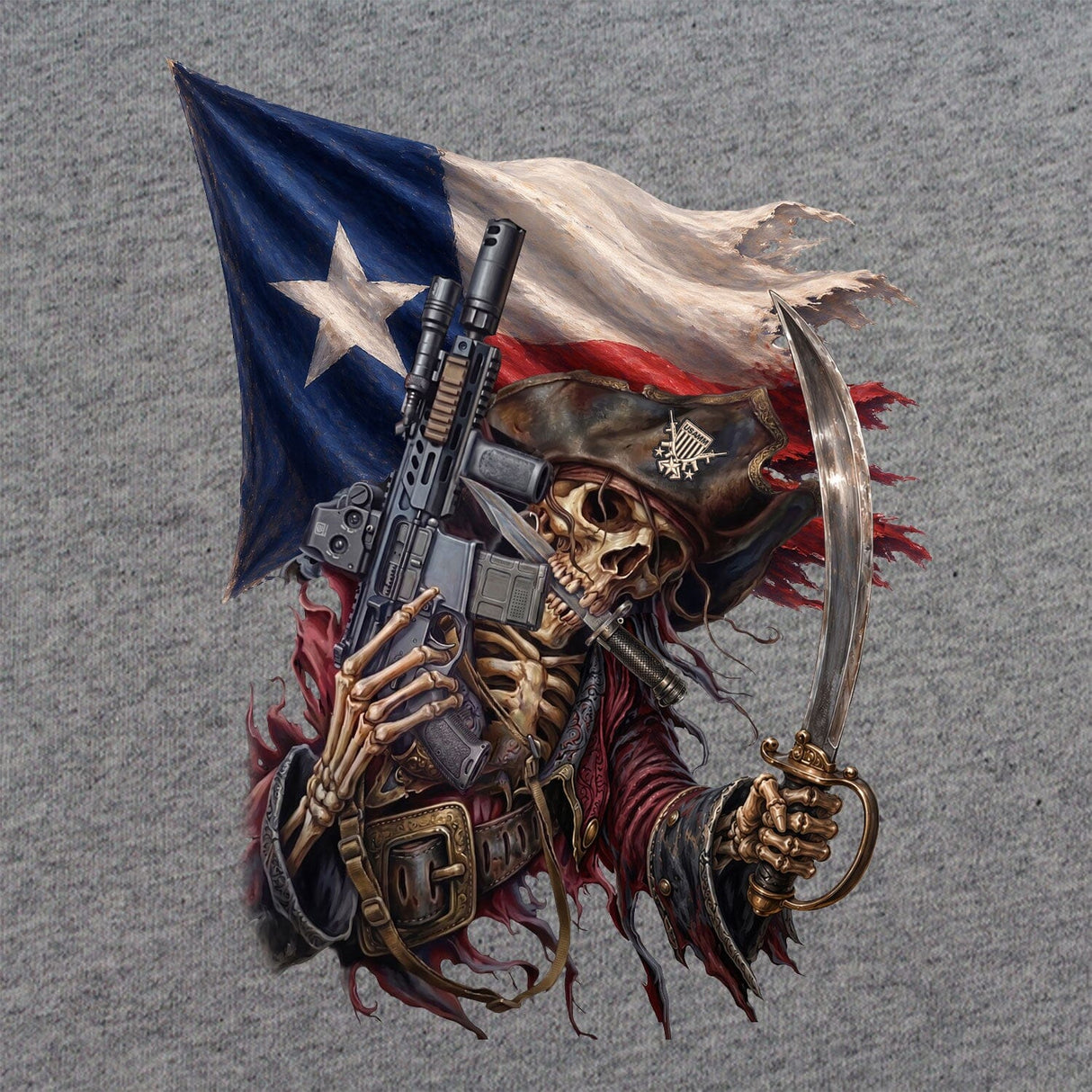 Texan Pirate T-Shirt Shirts 
