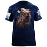 Texan Pirate T-Shirt Shirts 88211-S-NAVY