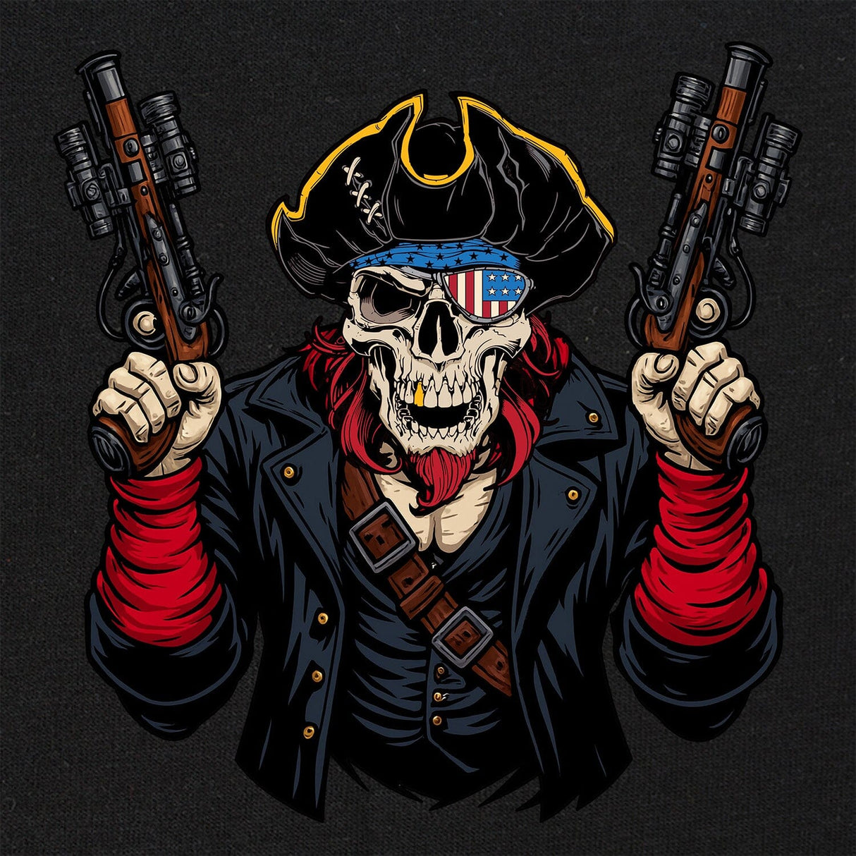 Pirate Tactical T-Shirt Shirts 