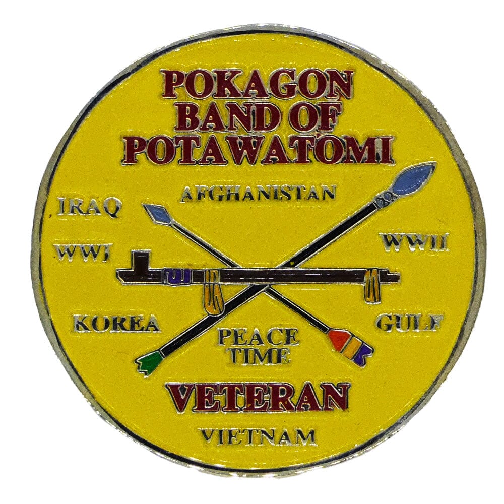 Pokagon Band of Potawatomi Challenge Coin Challenge Coins 