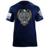 Police Shield T-Shirt Shirts 87446-S-NAVY