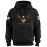 Proud To Have Served Eagle and Shield Hoodie Hoodies 100218-S-BK