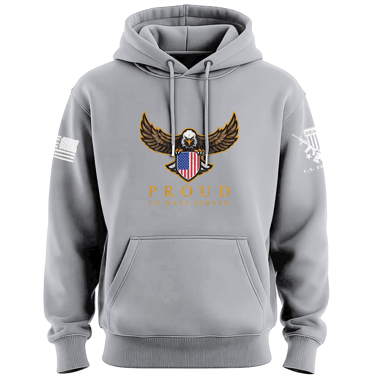 Proud To Have Served Eagle and Shield Hoodie