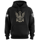 Proud Veteran Stylized Eagle Hoodie