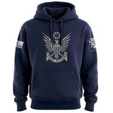 Proud Veteran Stylized Eagle Hoodie