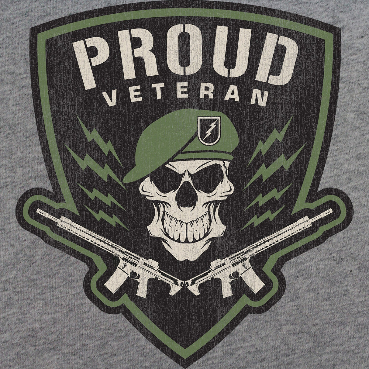 Proud Veteran Graphic Hoodie