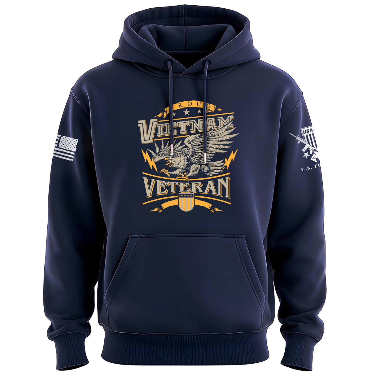 Proud Vietnam Veteran Eagle Hoodie
