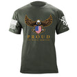 Proud To Have Served Eagle and Shield T-Shirt Shirts 