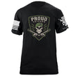 Proud Veteran Graphic T-shirt Shirts 87247-S-BK
