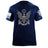 Proud Veteran Stylized Eagle T-Shirt Shirts 87206-S-NAVY