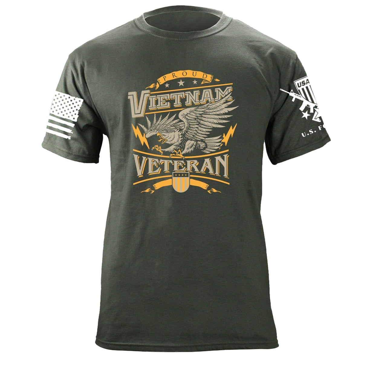Proud Vietnam Veteran Eagle T-Shirt Shirts 87207-3XL-MG