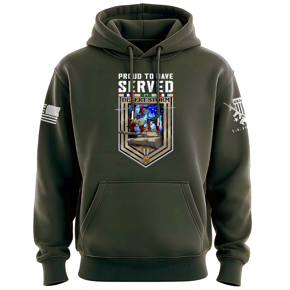 Proud to Have Served in Desert Storm Hoodie