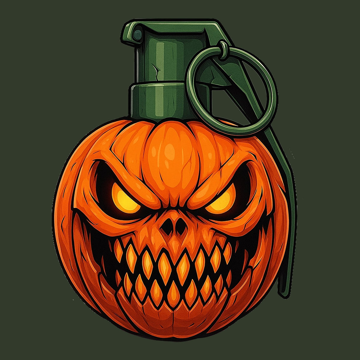 Pumpkin Grenade Hoodie