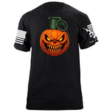 Pumpkin Grenade T-Shirt Shirts 87282-S-BK