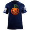 Pumpkin Grenade T-Shirt Shirts 87282-S-NAVY