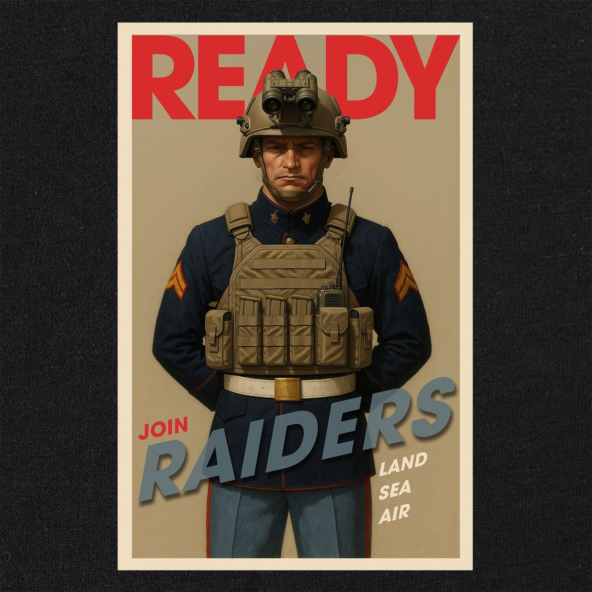 Raiders Poster T-Shirt Shirts 