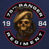 75th Rangers Regiment Skull & Snake T-Shirt Shirts 