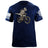 Raptor Bike Tshirt Shirts 87190-S-NAVY