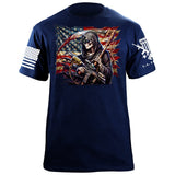 Reaper US Flag T-Shirt Shirts 88216-S-NAVY