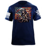Reaper US Flag T-Shirt Shirts 88216-S-NAVY