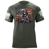Reaper US Flag T-Shirt Shirts 88216-S-MG