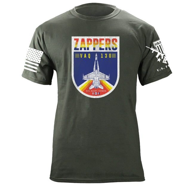 Retro Zappers VAQ130 Aviation Graphic T-shirt Shirts 87243-3XL-MG