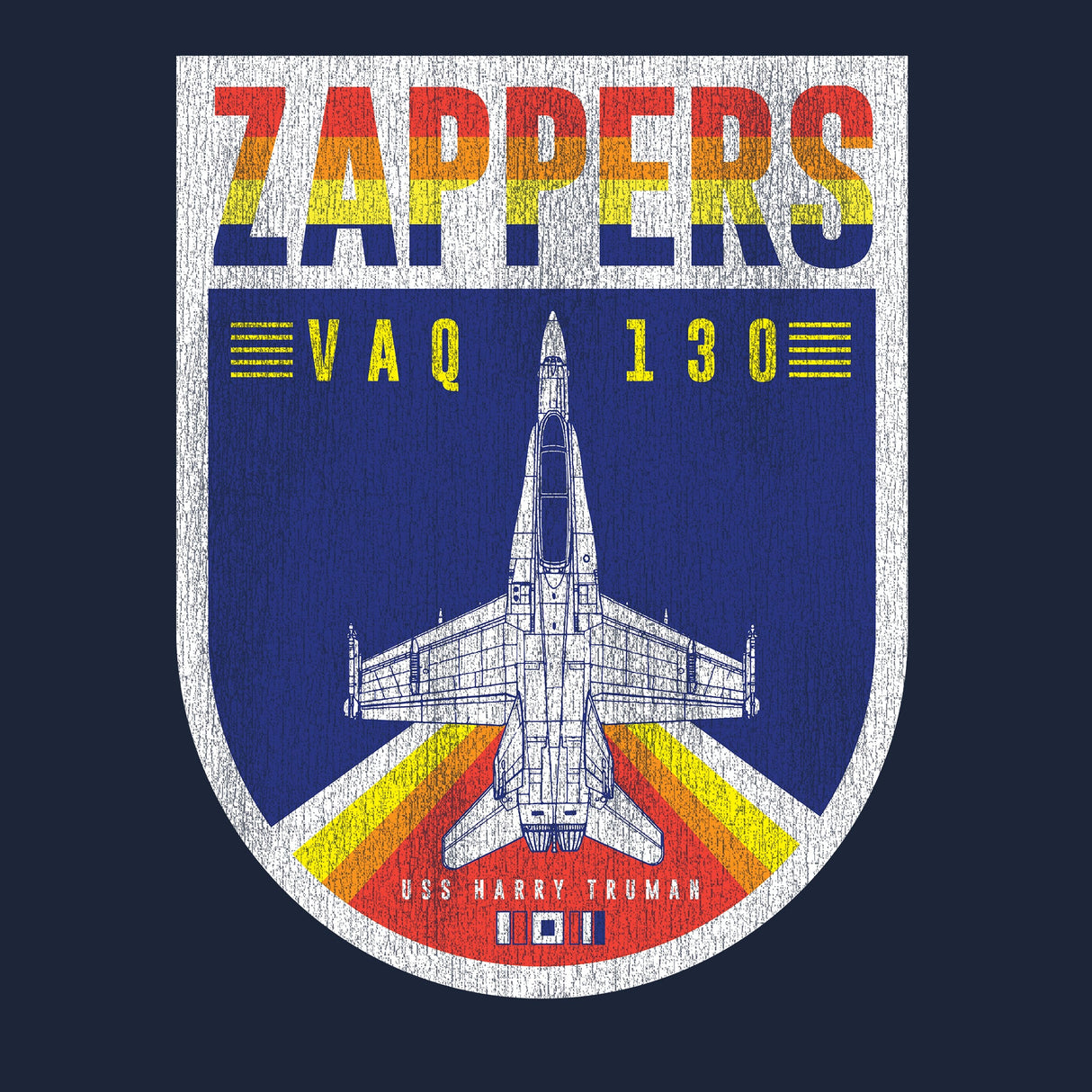 Retro Zappers VAQ130 Aviation Graphic Hoodie