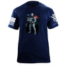 Robocop T-Shirt Shirts 87449-S-NAVY