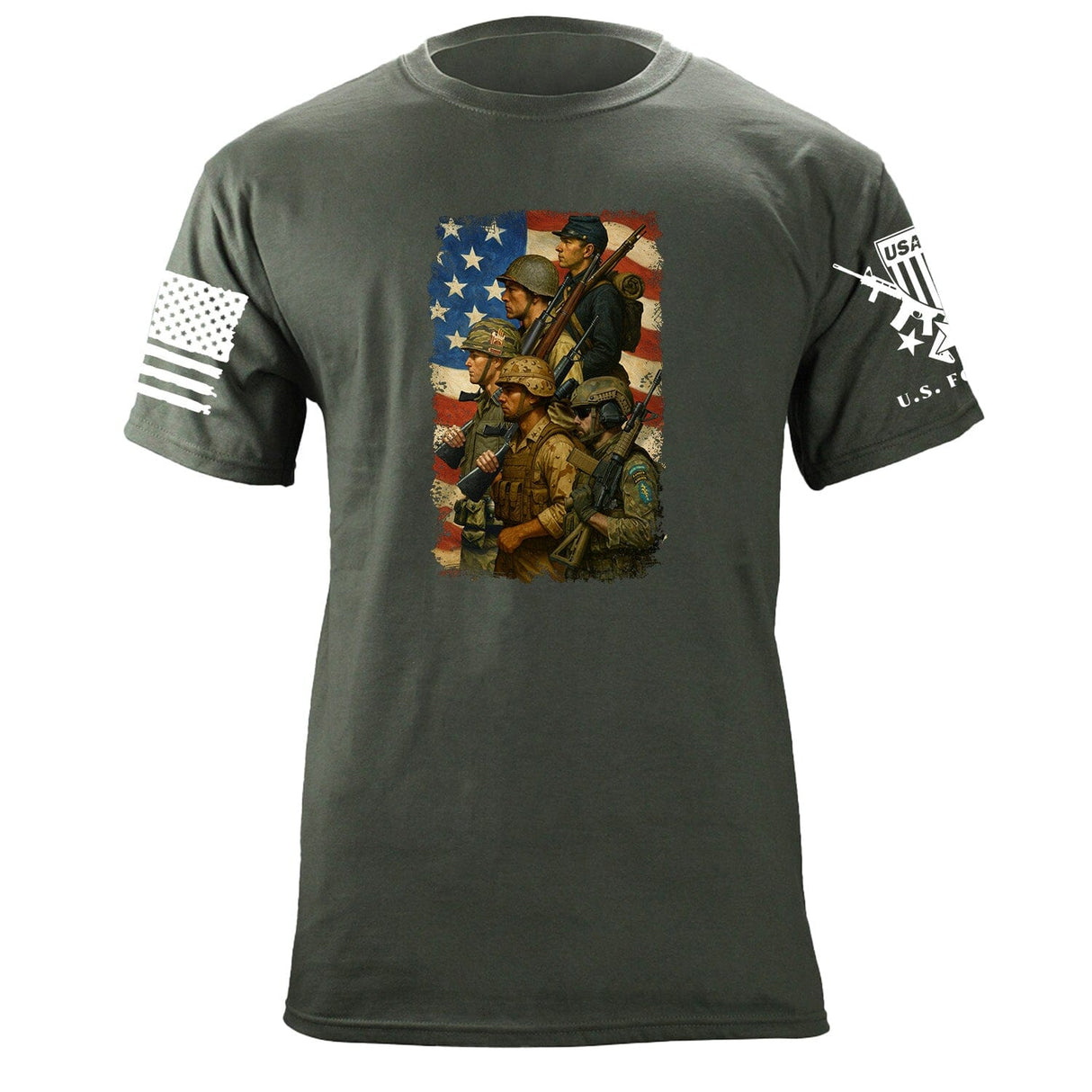 Rockwell Soldier 2 T-Shirt Shirts 87402-S-MG