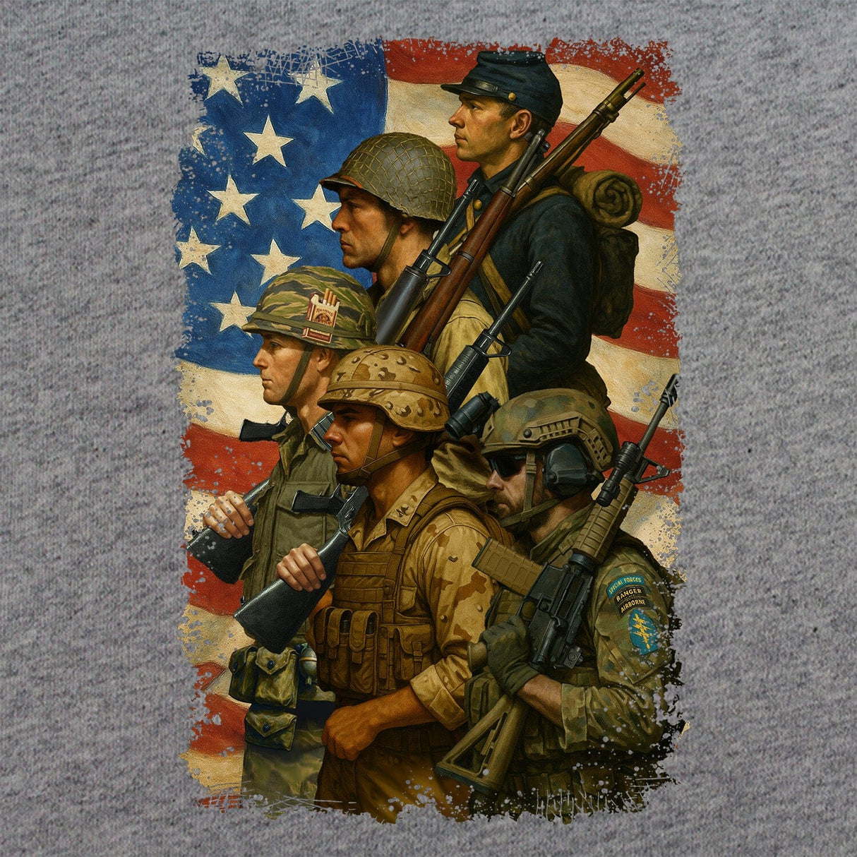 Rockwell Soldier 2 T-Shirt Shirts 