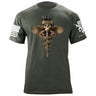 Rod of Asclepius T-Shirt Shirts 88087-S-MG