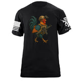Rooster Comic Book T-Shirt Shirts 87404-S-BK