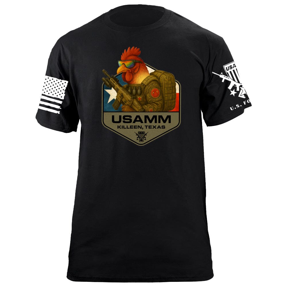 Rooster Operator Polygon Texas T-Shirt Shirts 86374-S-BK