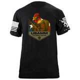 Rooster Operator Polygon Texas T-Shirt Shirts 86374-S-BK
