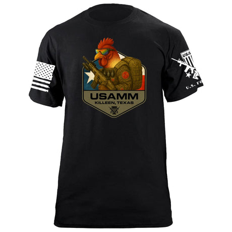Rooster Operator Polygon Texas T-Shirt Shirts 86374-S-BK