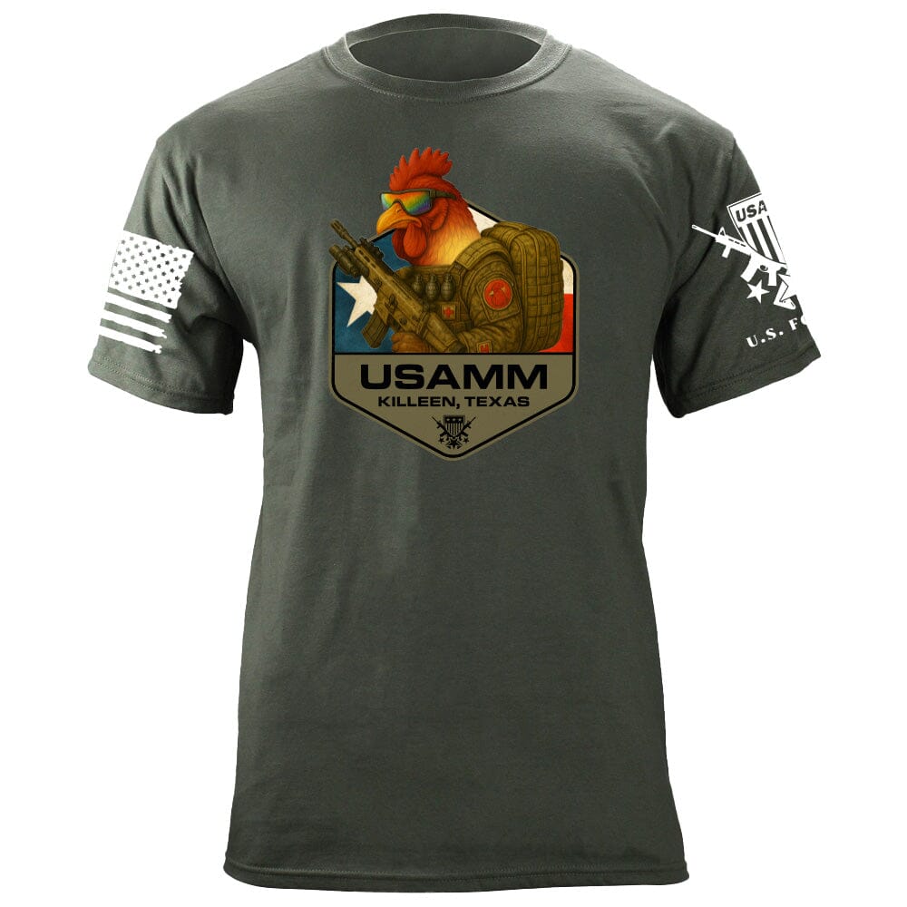 Rooster Operator Polygon Texas T-Shirt Shirts 86374-S-MG