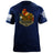 Rooster Operator Polygon Texas T-Shirt Shirts 86374-S-NAVY