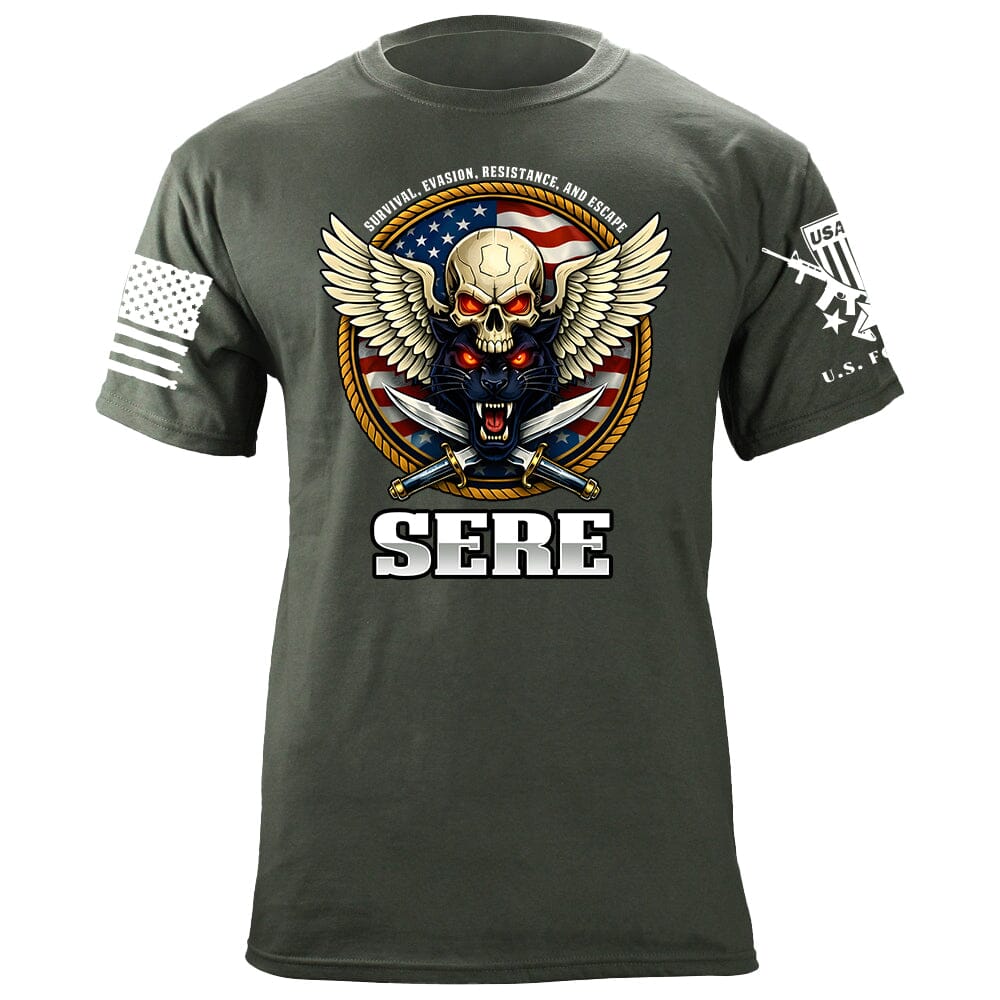 SERE Skull T-Shirt Shirts 88088-S-MG