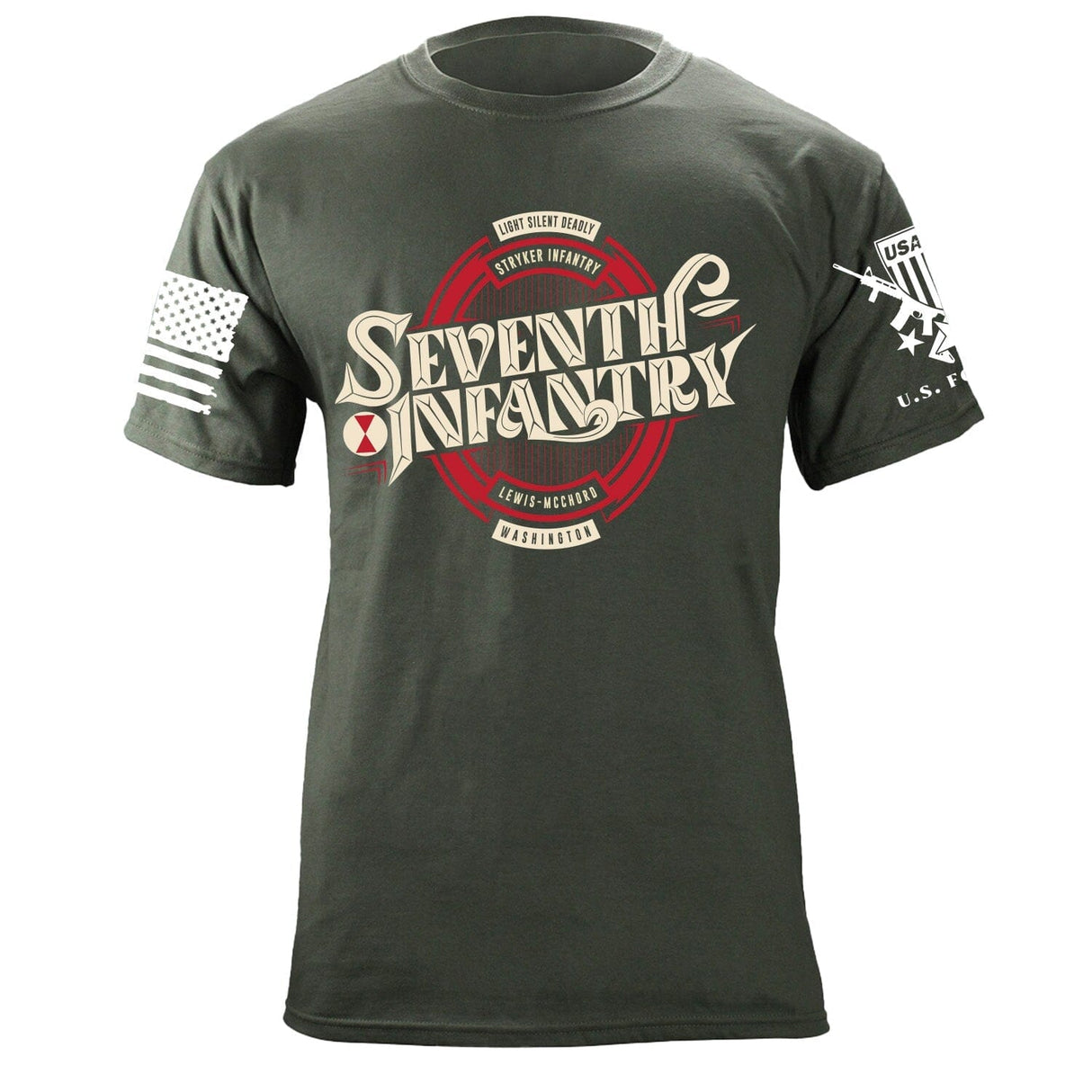Seventh Infantry Seal Tshirt Shirts 87191-3XL-MG
