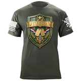 Veteran Shield T-Shirt Shirts 88222-S-MG