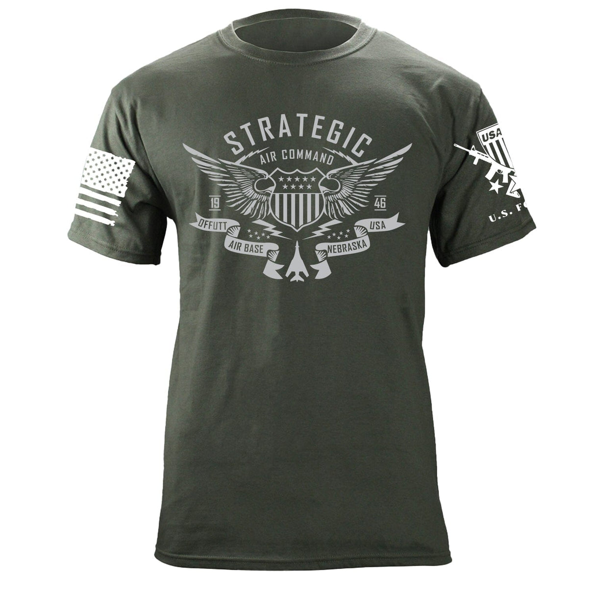 STRATCOM Graphic T-shirt Shirts 87254-3XL-MG