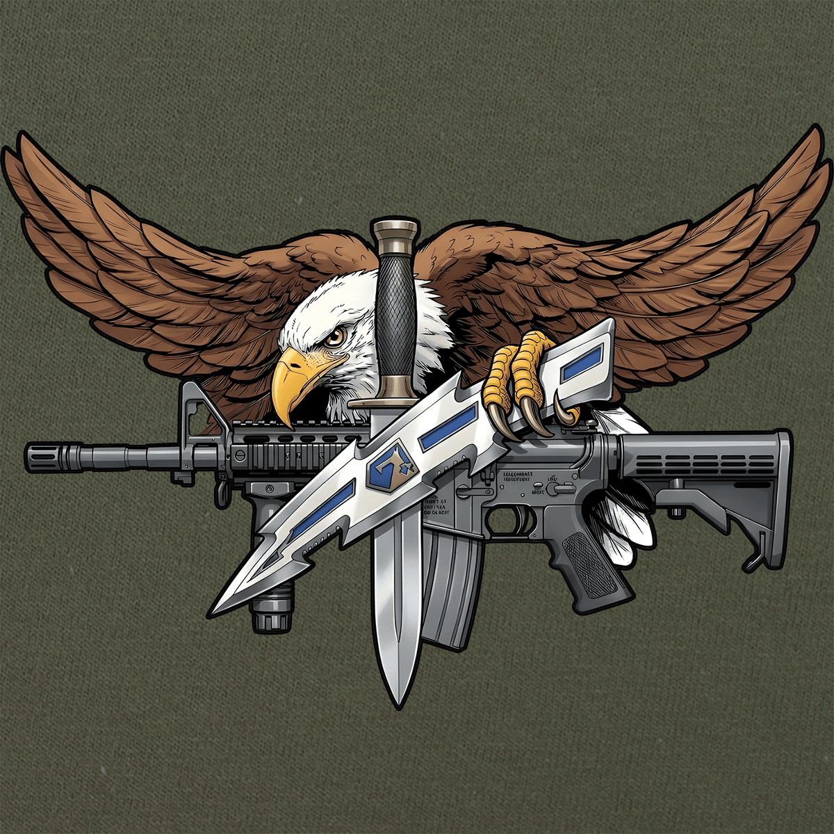 SWAT Eagle T-Shirt Shirts 