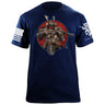 Samurai 5 T-Shirt Shirts 88218-S-NAVY