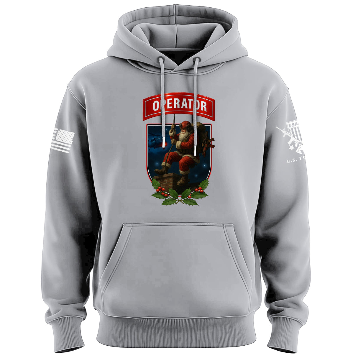Sgt. Santa Operator Holly Hoodie