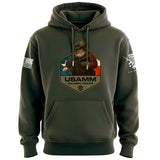 Santa Operator Polygon Texas Hoodie