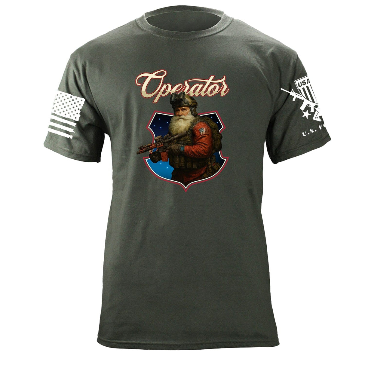 Operator Santa Variant T-Shirt Shirts 87291-S-MG