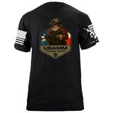 Santa Operator Polygon Texas T-Shirt Shirts 86371-S-BK