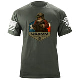 Santa Operator Polygon Texas T-Shirt Shirts 86371-S-MG